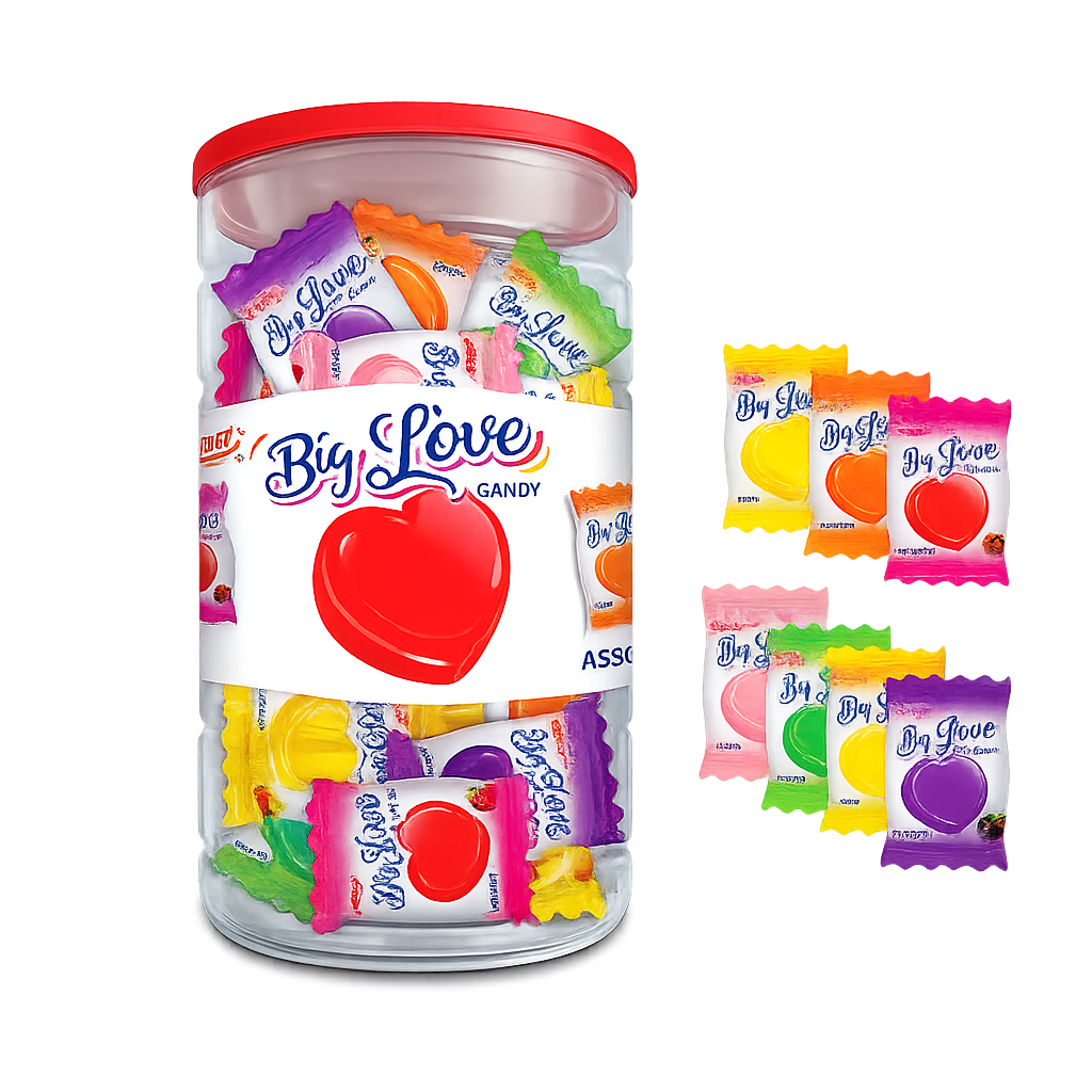 Big Love Candy jar