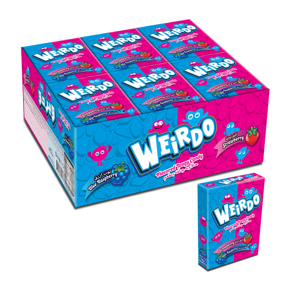 Weirdo Blue Raspberry & Strawberry